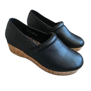 Corkys All Day Loafers Clogs Women’s 7 Black Comfort Shoes Mules Workwear